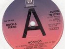 Rock-A-Teens Roc La Rue Skee Brothers 45RPM Rock n Roll