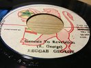 REGGAE GEORGE.ROOTS ROCK  BAND.READ THE  BIBLE/GENESIS TO  REVELATION.MCM . JA