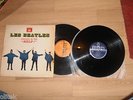 The Beatles - OSX 230 - Help - Label BLEU + ORANGE - France LP