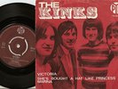 THE KINKS VICTORIA  NORWAY DANISH 45+PS 1969 FREAKBEAT MOD PSYCH GARAGE DAVIES