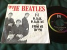 THE BEATLES Orig 1964 VJ #581...45 & Picture Sleeve  Please Please Me / From Me