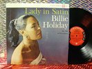 BILLIE HOLIDAY - LADY IN SATIN LP COLUMBIA 1958 RARE ORIGINAL 6 