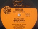 AFRIKA BAMBAATAA- ZULU NATION THROW DOWN VOL#2 **RARE NM WINLEY 12