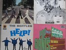 The Beatles – 4 Alben – collection Vinyl, Abbey Road, Revolver, Help, Pop Giants