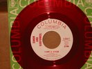 SIMON & GARFUNKEL   I AM A ROCK     RED VINYL   RARE  7