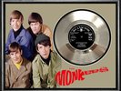 MONKEES - DAYDREAM BELIEVER .- FRAMED 'SILVER' 45rpm  RECORD