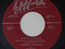 Rockabilly JOHNNY POWERS DELL VAUGHN Honey Let's Go/Rock The (HEAR BOTH) Hi-Q 45