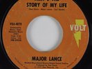 Northern Soul 45 MAJOR LANCE That's the Story of My Life VOLT HEAR