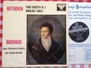 WILHELM BACKHAUS Piano Beethoven ORIG WBg SXL 2190 UK-1960 LP NM