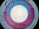 Sidney Joe Qualls - I Don't Do This - modern soul classic