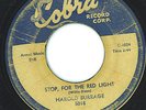 New Breed R&B Blues Rocker 45 Harold Burrage Stop For The Red Light Cobra Listen