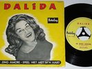 DALIDA - IN DUTCH - Ik zing Amore - Speel niet met m'n hart - BARCLAY BELGIUM