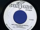 2013 ABYSINNIANS-DECLARATION OF RIGHTS-COXSONE  REGGAE 45 7
