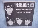 THE BEATLES-Twist And Shout-YELLOW VINYL/45 With PIC SLEEVE/TOLLIE LABEL/RARE/NM