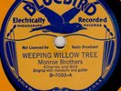 MONROE BROTHERS-WEEPING WILLOW TREE-BLUEBIRD 7093