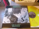 Nirvana LP Bleach on Red & Yellow Splattered vinyl Looks unplayed