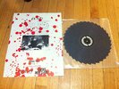 Left For Dead / Acrid split buzzsaw LP, SXE, gray vinyl, No Idea, Burning Love