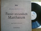 DGG ARCHIV ED1 Stereo BACH St.Matthew Passion RICHTER 4LP Box SAPM 198009/12