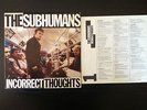 SUBHUMANS Incorrect Thoughts LP ORIG PRESS punk doa black flag kbd CANADA rare