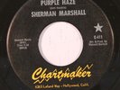 SHERMAN MARSHALL: Purple Haze / Realization Of Life (rare rock & pop 45)