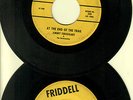 2 rare JIMMY SWAGGART 45 RECORDS FRIDDELL 200/201 hot piano GOSPEL