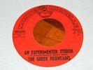 THE GREEK FOUNTAINS I can't get away LOUISIANA GARAGE PSYCH 45 HEAR