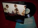 the EAGLES hotel california LP record album w POSTER classic rock EX joe walsh