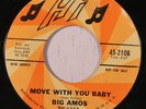 BIG AMOS: Move With You Baby (rare soul vinyl 45) dj