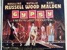 GYPSY 1962  Soundtrack LP Signed by NATALIE WOOD Rosalind Russell & KARL MALDEN