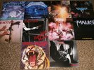 LP Konvolut Metallica Van Halen WASP Running Wild Restless Exciter Malice Tygers