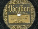 Rare Pre-War Blues 78 - Leroy Carr - Sloppy Drunk Blues- Vocalion # 1541 - HEAR