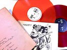 LED ZEPPELIN - going to california - ORANGE AND RED DISC - insert - 2XLP