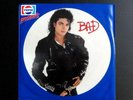 MICHAEL JACKSON BAD PICTURE DISC PROMO SMILE PROMO RARE
