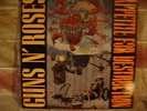 GUNS n ROSES Banned cover APPETITE  LP - 1st US printing with RARE GNR sticker