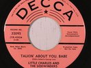 LITTLE CHARLES: Talkin' About You, Babe (rare soul vinyl 45) dj