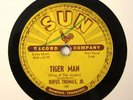 RUFUS THOMAS JR. Tiger Man b/w Save That Money 1953 original 78 rpm Sun 188