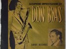 Jazz 78 RPM DON BYAS Saxaphone Improvisations By SAVOY S-505 Book Set of 3