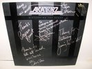 ALCATRAZZ disturbing the peace LP signed promo STEVE VAI bonnet AUTOGRAPHED