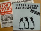 va LIEBER ZUVIEL 1981 ZickZack sampler DIY punk KOSMONAUTENTRAUM, NEUBATEN