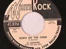 AL DOWNING: Down On The Farm (rare rockabilly vinyl 45)