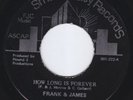 FRANK & JAMES How Long Is Forever RARE modern soul 45 NORTHERN SOUL disco HEAR