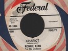 (Hear) 1961 Ronnie Kean Guitar Rock Instrumental (Chariot b/w Ali Baba)