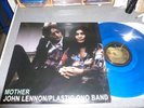John Lennon plastic ono band Beatles LP Mother  Blue vinyl Abbey road sessions