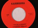 rare Modern Soul 45 LAURENCE ARMOUR you're a winner KARMOURA Hear