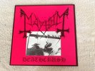 Mayhem - Deathcrush - Posercorpse Golden Press