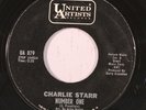 rare Popcorn 45 CHARLIE STARR number one UA Hear