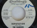 Garage Surf Rockabilly 45 | The Rangers Reputation / Justine | wlpromo Hear