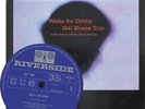 RAR RIVERSIDE JAZZ-Lp Bill Evans Trio - WALTZ FOR DEBBIE