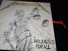 METALLICA : AND JUSTICE FOR ALL 2LP 1988 VERTIGO NL