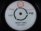 DELROY WILSON = 1963 UK Ska  = NR MINT = Naughty People / I Shall Not Remove ISL